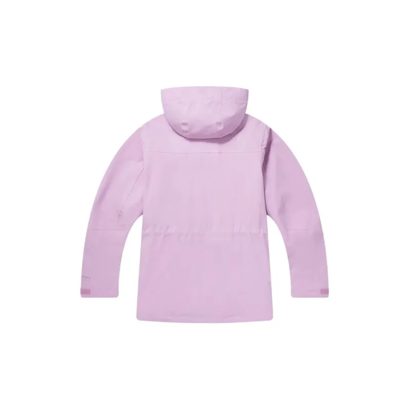 Columbia Outdoor Hiking Water-Resistant Windbreaker Jacket Women's Purple-1