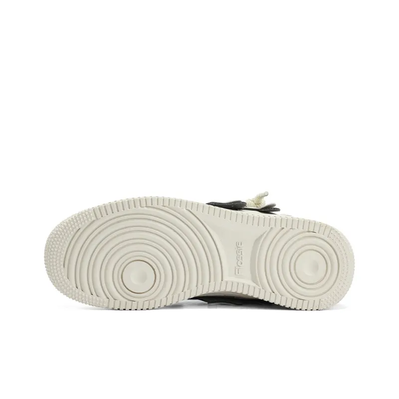 FLOSSIE Skateboard Shoes Unisex Low Top White Pink/White Black/White/Beige Khaki-11