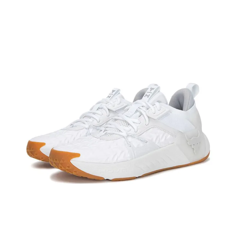 Under Armour Project Rock 6 'White Gum'-2