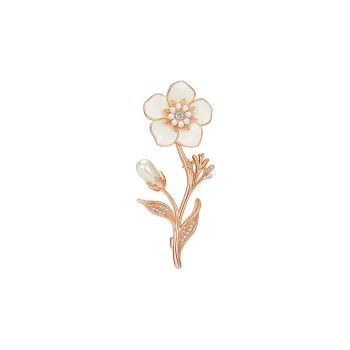 JAY Brooches Women's Rose Gold