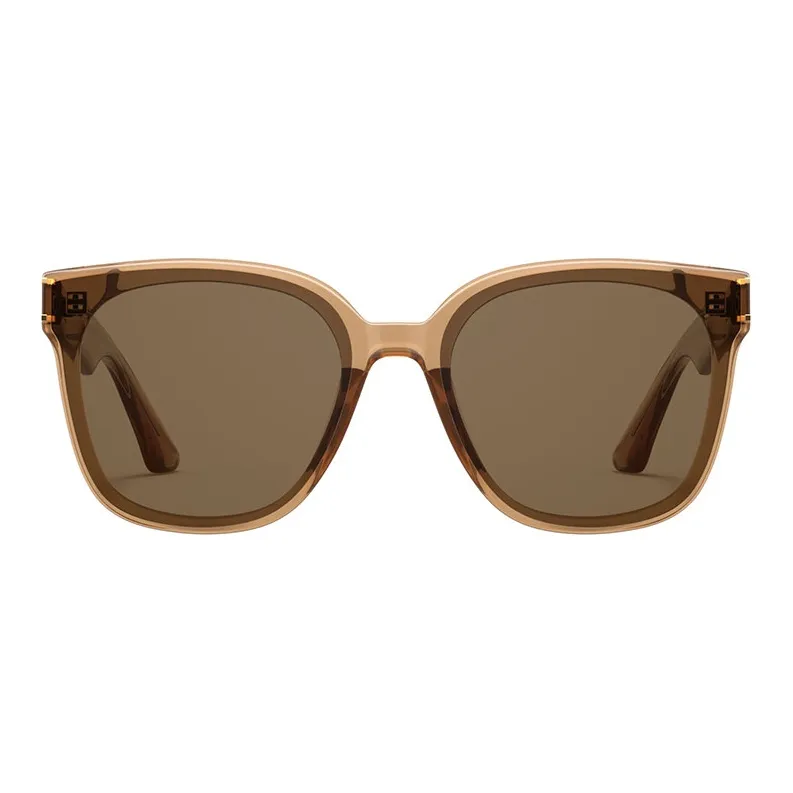 PARZIN TR90 Square Sunglasses Unisex Black-15