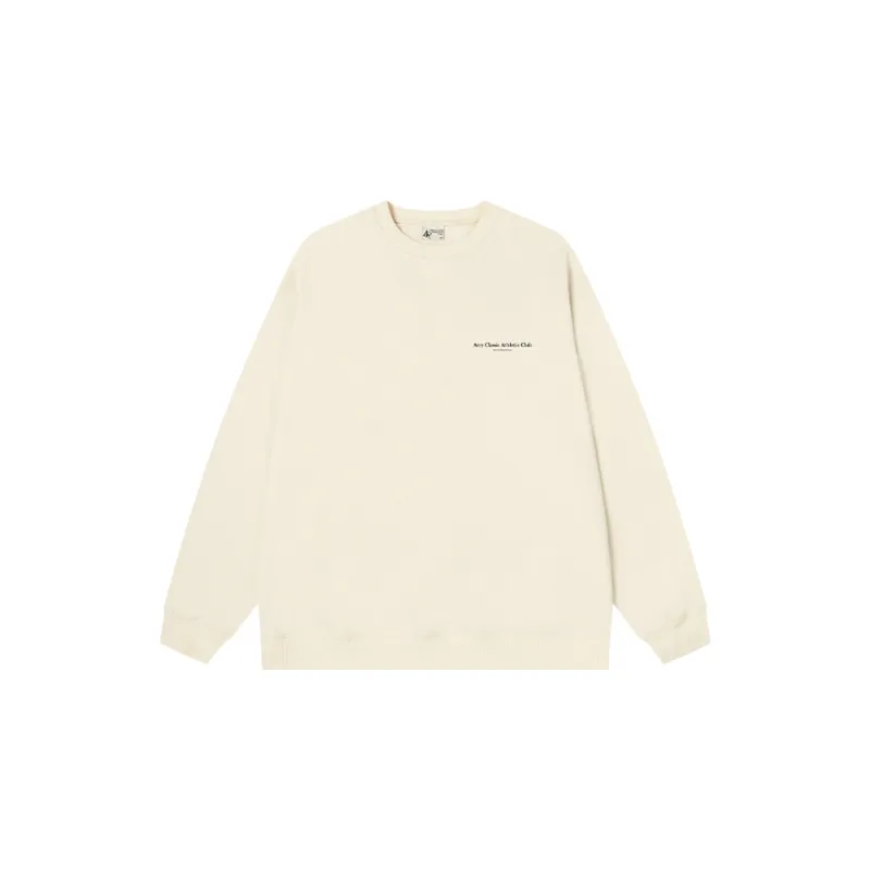 Atry Alphabet Slogan Series Sweatshirt Unisex-1