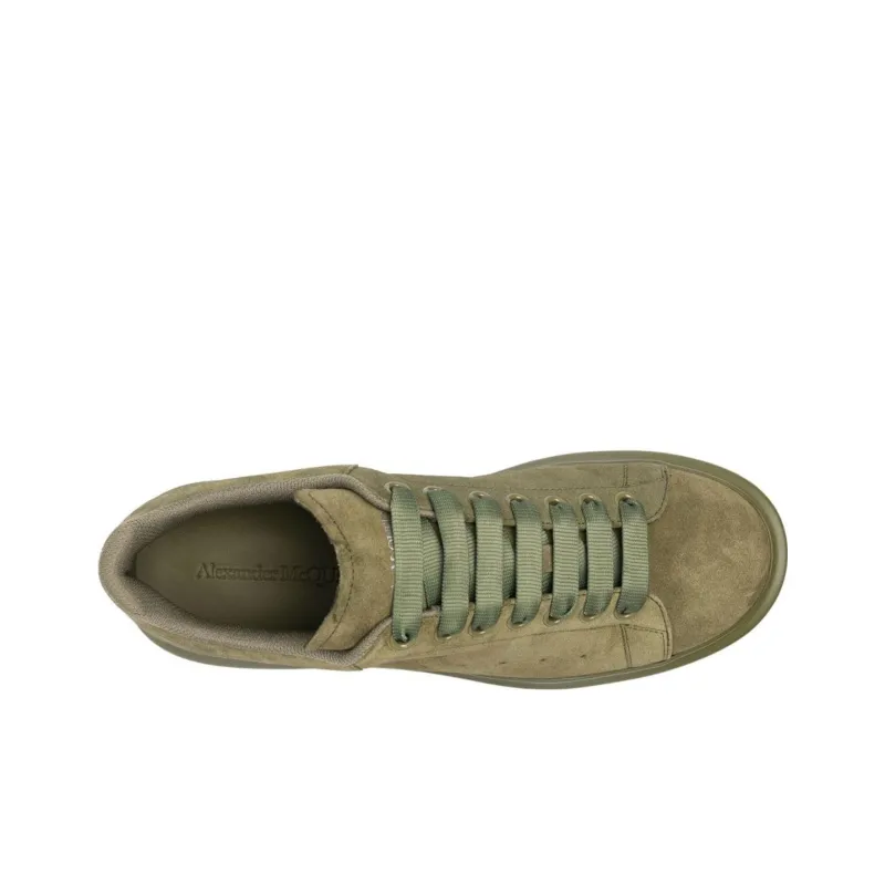 Alexander McQueen Oversized Sneaker 'Moss Green Suede'-3