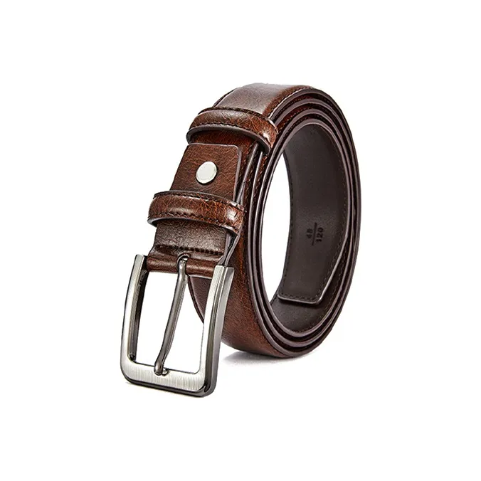 FREE RABBITⅡ Double Sided Pin Buckle Cow Split Leather Leather Belts Men's 3.3cm-3
