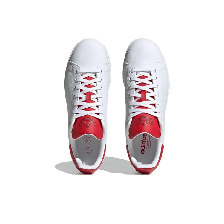 Adidas Stan Smith White Scarlet-4