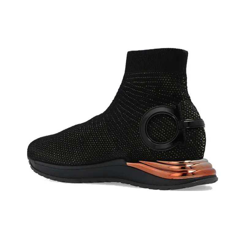 FERRAGAMO Gardena Sock Ankle Sneakers-4