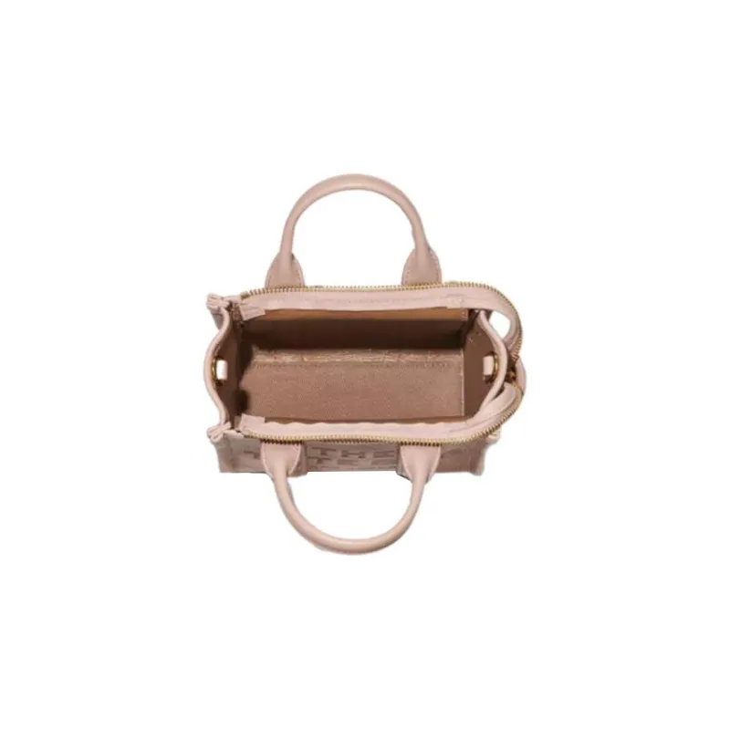 MARC JACOBS The Crossbody Mini Tote Leather Rose-2