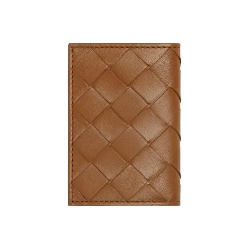 Bottega Veneta Intrecciato Tiny Tri-Fold Wallet