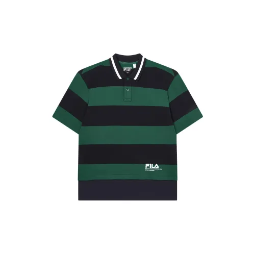 FILA Polo Shirts Men Midsummer Green