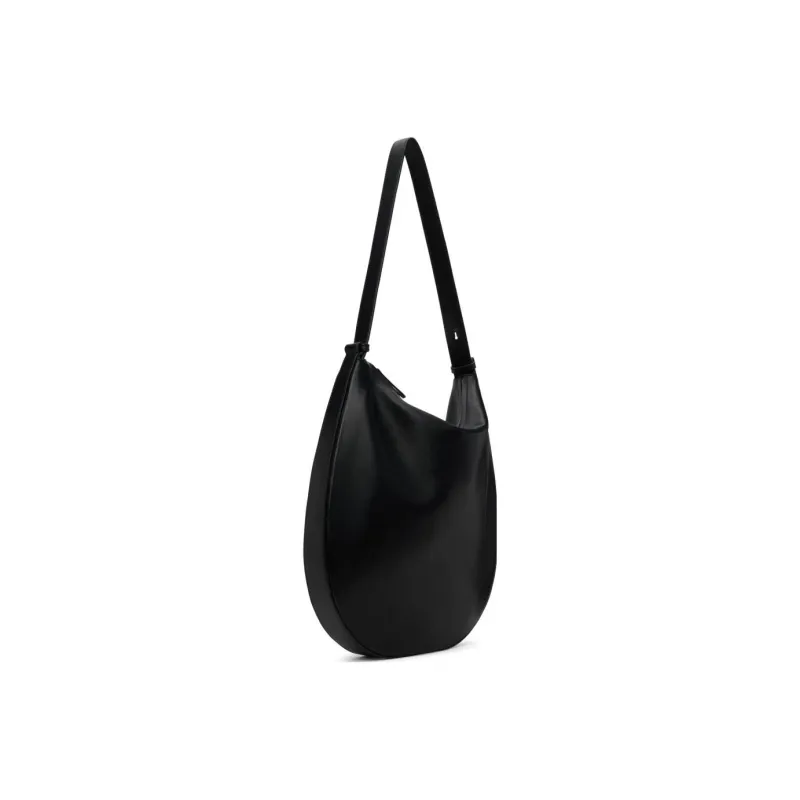 AESTHER EKME Smooth Grained Leather Hobo Bag Handbag Shoulder Bag Women's Black-2