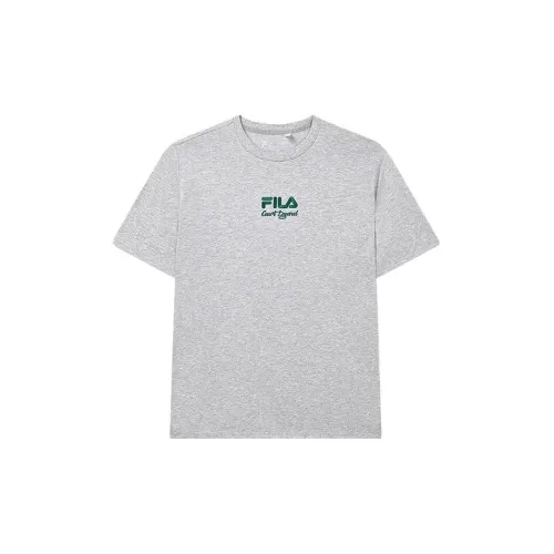 FILA T-Shirts Men Elegant Floral Gray