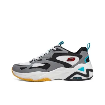 Skechers D'Lites Hyper Burst 'Grey White Multi'