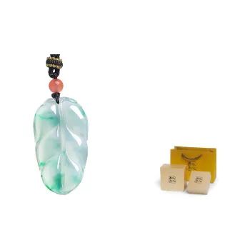 With The Heart Of The Jade Glutinous Jade Jadeite Necklaces Unisex