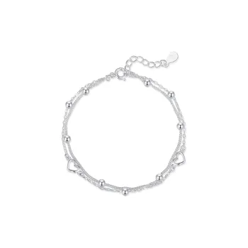 Zeroline S925 Silver Anklets Women's