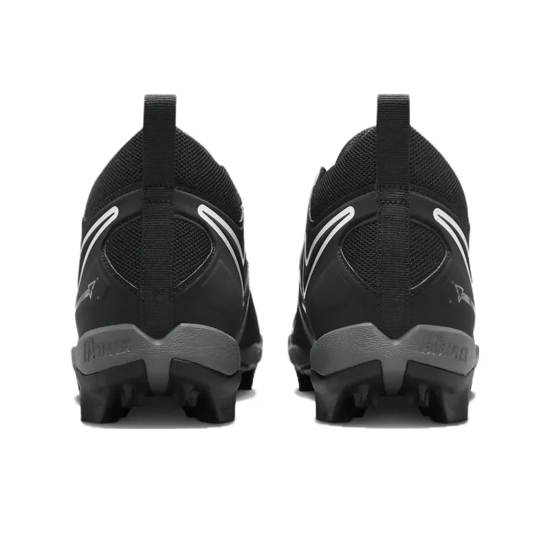 Nike Alpha Menace 3 Shark Cushioning Anti Slip And Wear Resistant Soccer Shoes Men's Black-4