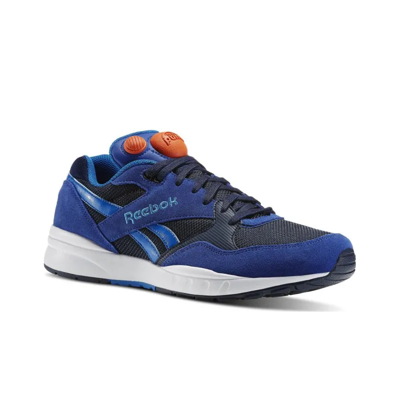 Reebok Pump Infinity Pump Infinity Runner Anti Slip Wear Resistant Low Top Running Shoes Men's Blue Black White-2