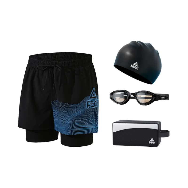 PEAK Swimming Sets Polyester Pool Men's-11