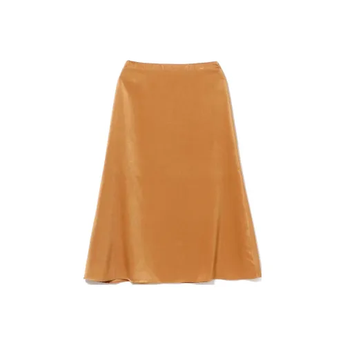 Beams Casual Long Skirts Women's Orange