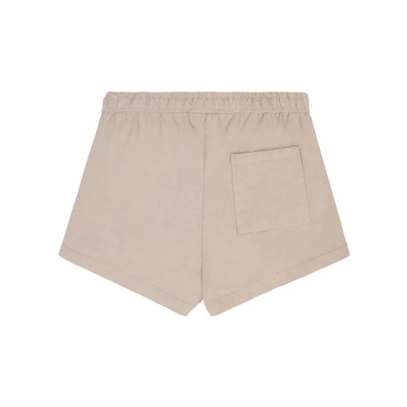 SPORTY & RICH Logo print Elasticated waistband Shorts-1