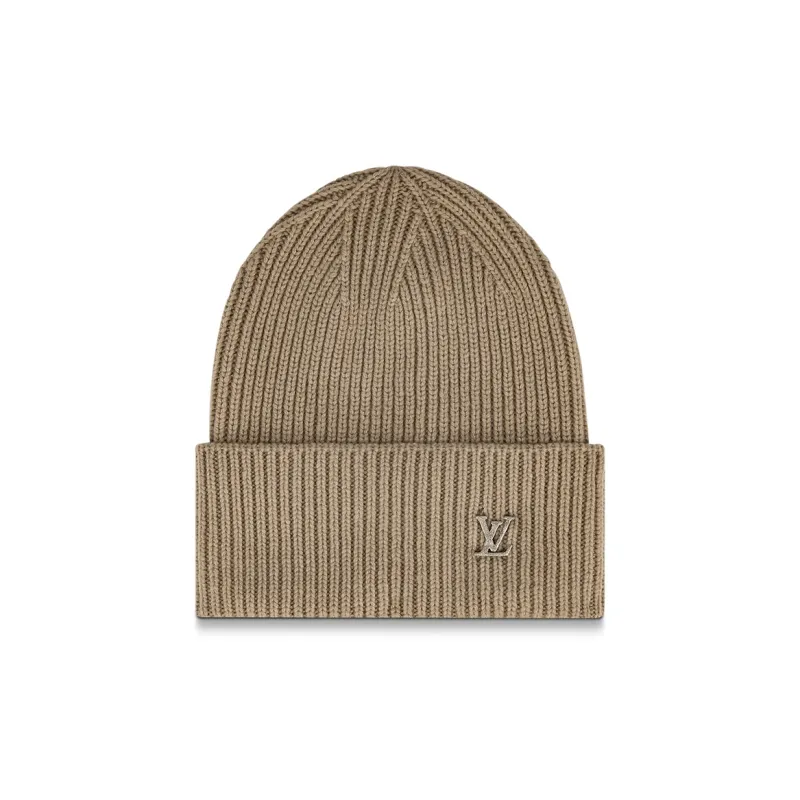 LOUIS VUITTON Ahead Beanie Beanies Men's Khaki-0