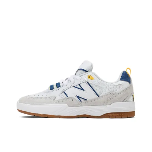 New Balance Numeric Tiago Lemos 808 Skateboard Shoes Unisex Low-Top White/Gray