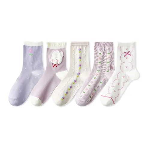 Caramella Women's Mid-Calf Socks