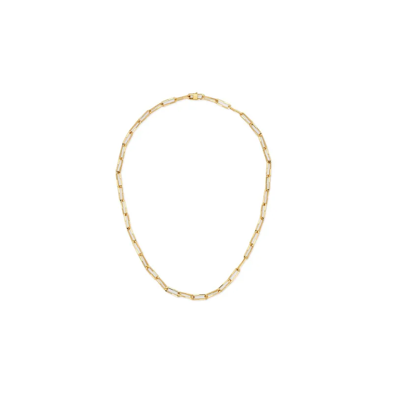GUCCI 18K Yellow Gold Necklaces Unisex Gold-1