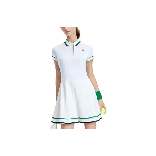 FILA Short-Sleeved Dresses Women's Jade White