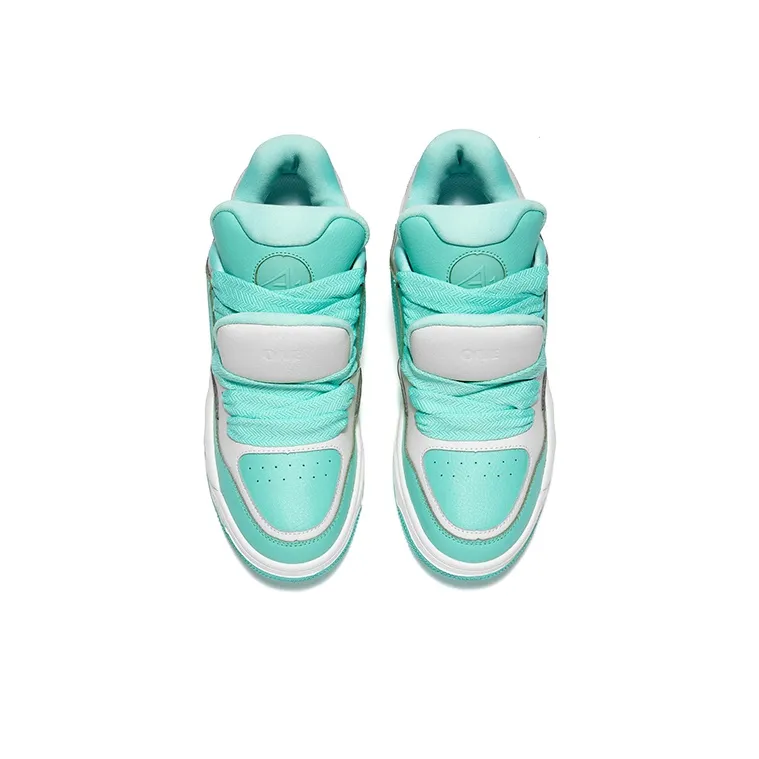 A1 Double Tongue Puffy Shoes Height Increasing Wear-Resistant Skateboard Shoes Unisex-33
