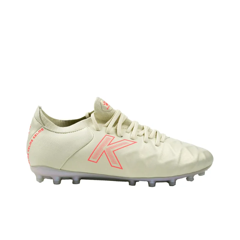 KELME MG Rubber Short Studs Slip Resistant, Abrasion Resistant, Breathable Soccer Shoes Men's White-1