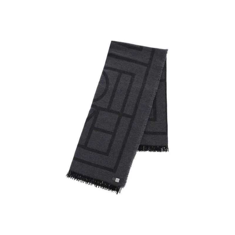 TOTEME Knit Scarves Women's Gray-1