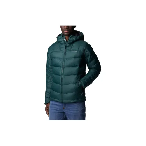 Columbia Down Jackets Men Green