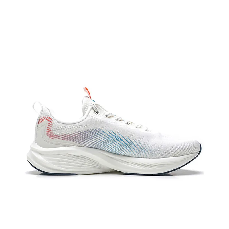 XTEP Cushioning Lightweight Low Top Running Shoes Men's White Blue-1