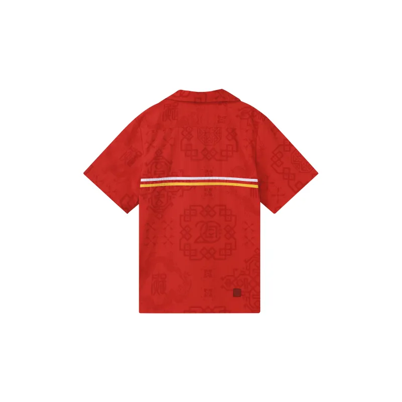 Mcdonald's X CLOT X McDonald's Shirts Unisex Red-1