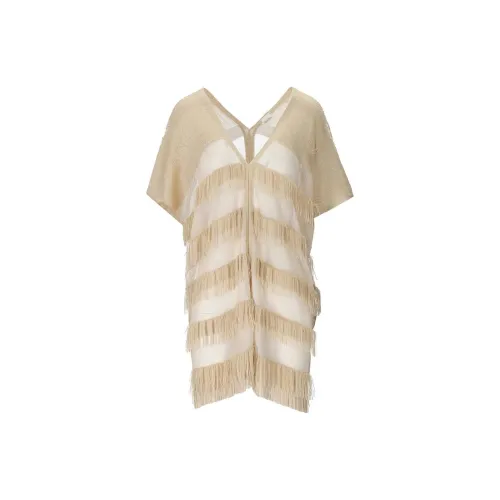 MaxMara Short-Sleeved Dresses Women's Gold