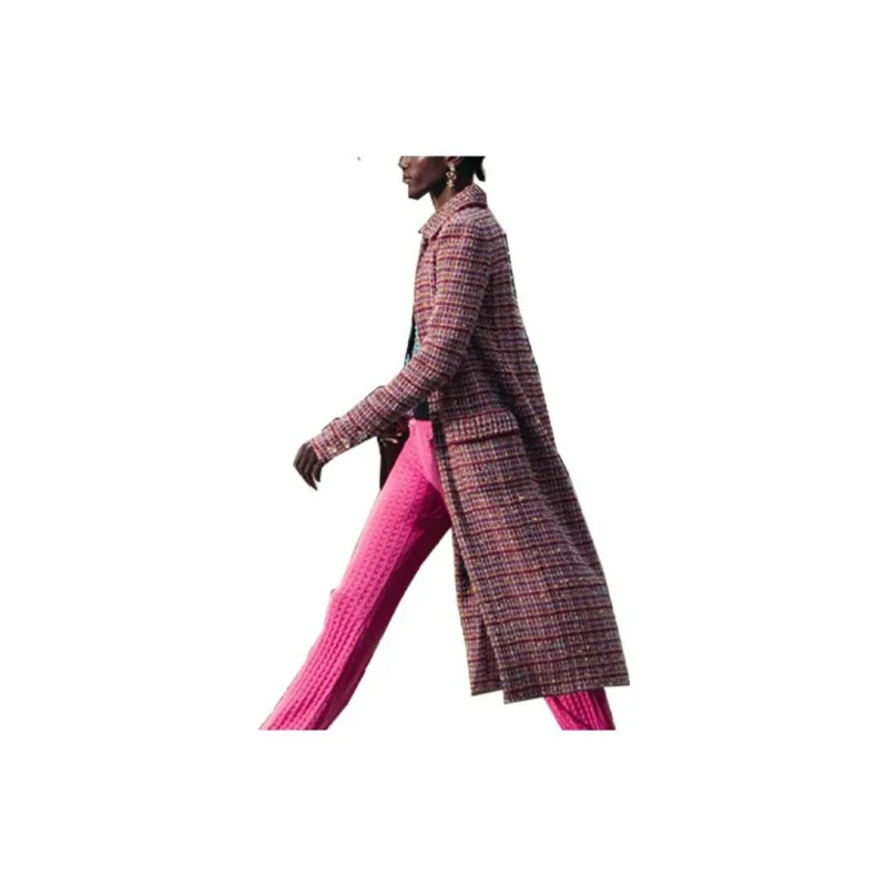 CHANEL SS23 Casual Pants Women's Peach-1