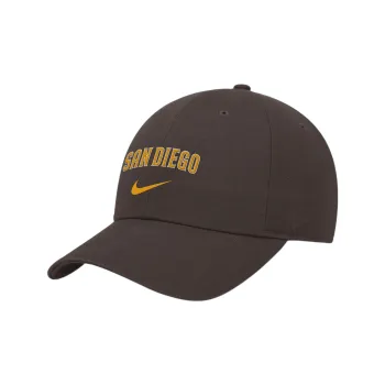 Nike Cotton Baseball Caps Men's Brown