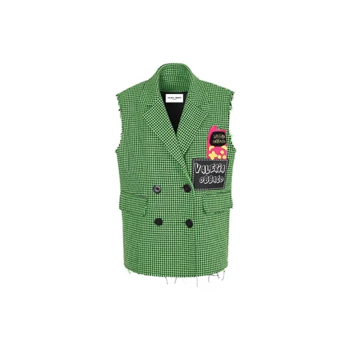 Valeria Obbaco Vests Unisex Green