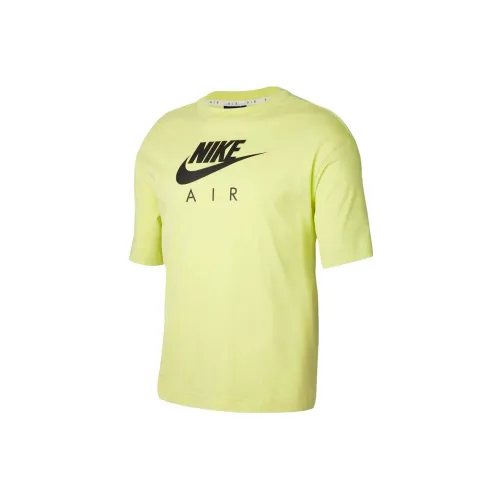 Nike T-Shirts Women's Yellow Green