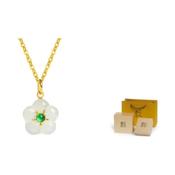With the heart of the jade Jadeite Necklaces Women's