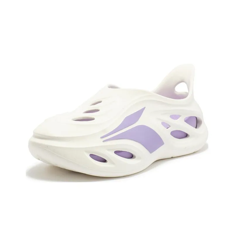 361° Yuyu Whale Sports Sandals Men's Beige Purple-1