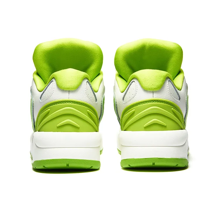 A1 Double Tongue Puffy Shoes Height Increasing Wear-Resistant Skateboard Shoes Unisex-40