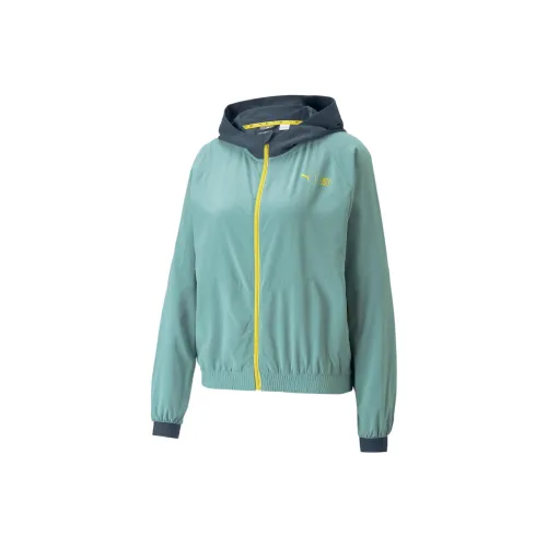 PUMA First Mile Is A Recyclable And Eco-friendly Series Jackets Women's Green