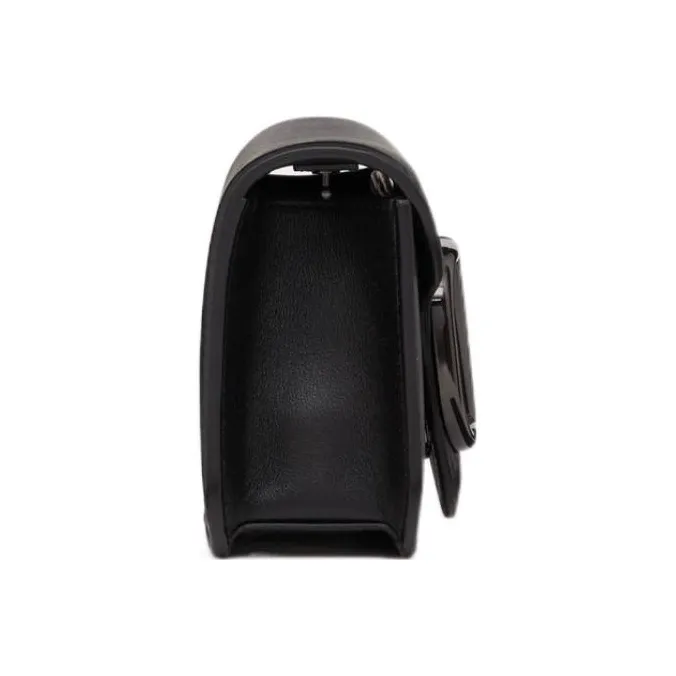 Valentino Locò Calfskin Shoulder Bag Urban Techwear Bag Shoulder Bag, Crossbody Bag Men's Black-3