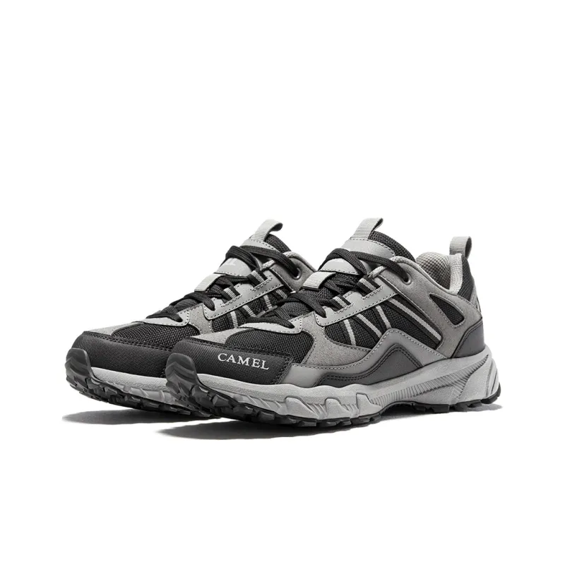 CAMEL Plate Dragon 1.0 Low Top Outdoor Shoes Women's Black Gray-1
