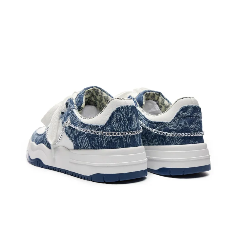 LAZY BONS Height Increasing Abrasion Resistant Lightweight Breathable Slip Resistant Low Top Skateboard Shoes Unisex-2