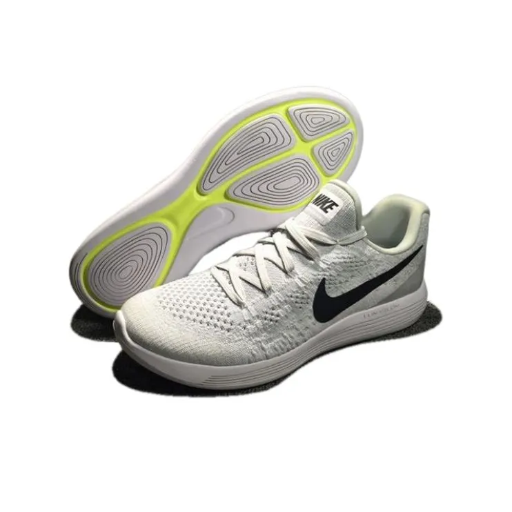 Nike Lunarepic Low Flyknit 2 'White Black'-4