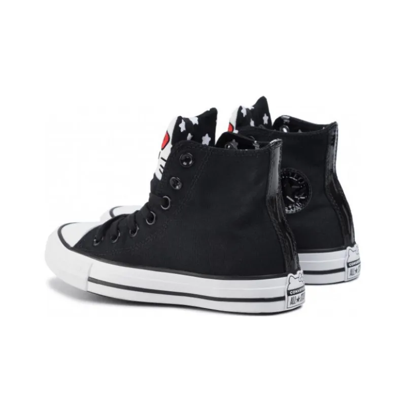 Converse Chuck Taylor All Star Hi Hello Kitty Black Women's-2