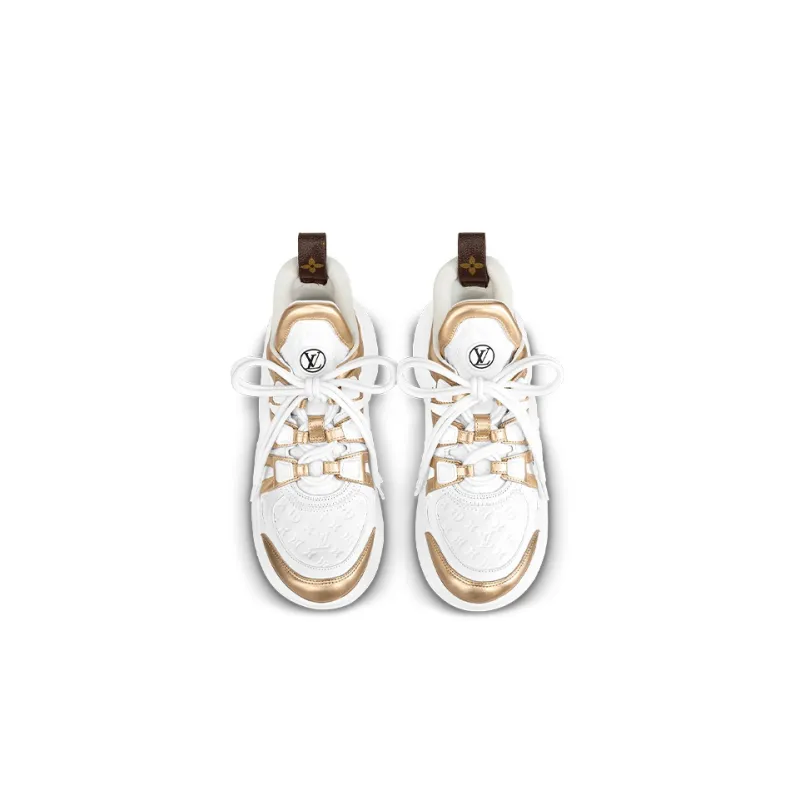 LOUIS VUITTON Archlight 1.0 Sneakers 'White Gold' Women's-2