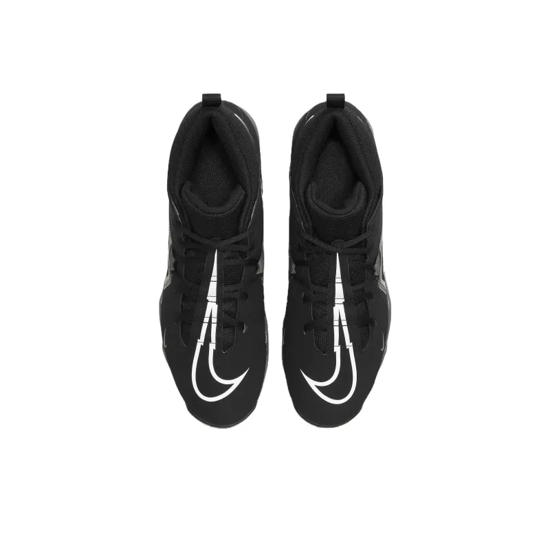 Nike Alpha Menace 3 Shark Cushioning Anti Slip And Wear Resistant Soccer Shoes Men's Black-3